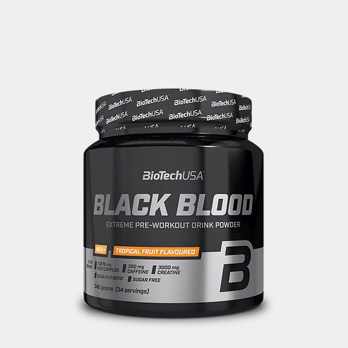 Black Blood NOX+ 330g Extreme Pre-workout - Mes Proteines Maroc